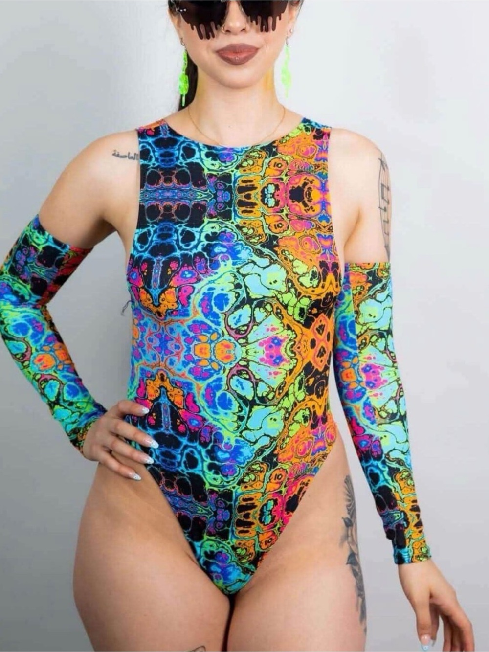 FRW- Lucidity Extra Coverage Sideboob Bodysuit